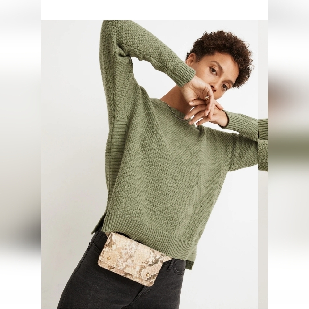 Madewell Crew Neck Pickford Pullover Sweater Woman's Sz S